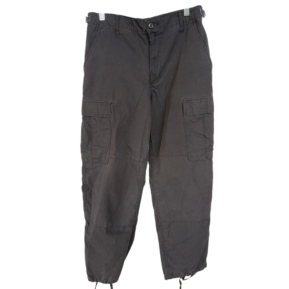 Propper Black Cargo Tactical Uniform Outdoors Work Pants Adjustable EUC Small